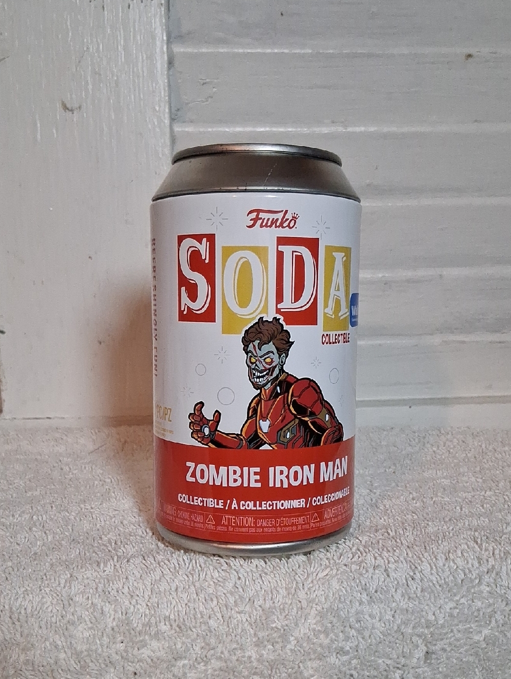 Funko Pop! Soda - Marvel: What If?! - Zombie Iron Man (Walmart Exclusive)